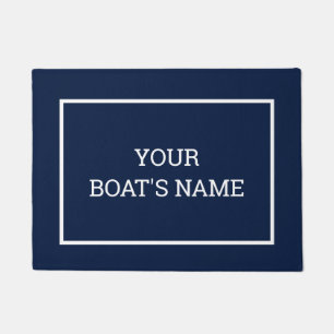 Welkomststartmat voor bootdock deurmat