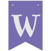 Welkomststartpagina Baby Banner Lavender (Tweede vlag)