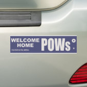 Welkomststartpagina Vietnam Bumpersticker 1973 (Op auto)