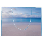 Welkomsttas voor beach Scene Paper Weddenschap Groot Cadeauzakje (Achterkant)