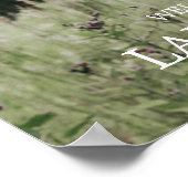 Welkomstteken foto poster (Hoek)