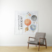 Welkomstteken ruimtevaart wandkleed (In Situ (horizontaal))