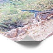 Welkomstteken van Arizona Desert Wedding Poster (Hoek)