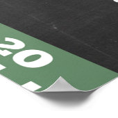 Welkomstteken van football Party Poster (Hoek)