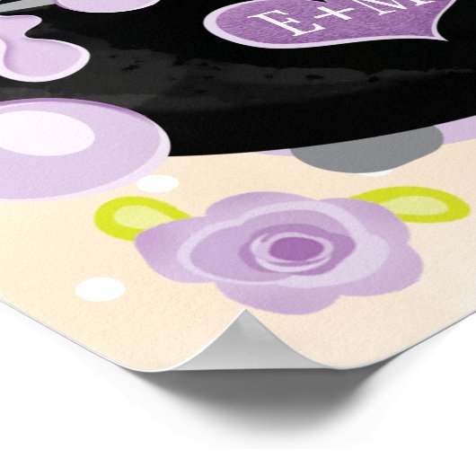 Welkomstteken van Halloween Witch Vrijgezellenfees Poster (Hoek)