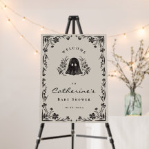 Welkomstteken van Little Boo Halloween Baby shower