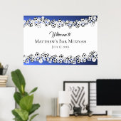 Welkomstteken Voetbalk Mitzvah Poster (Thuiskantoor)