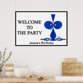 Welkomstteken voor Aangepaste partij Poster (Keuken)