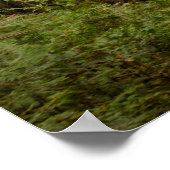 Welkomstteken voor bijtende bosbruiloft poster (Hoek)