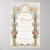 Welkomstteken voor bruiloft Poster (Voorkant)