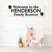 Welkomstteken voor gezinshereniging - spandoek (Insitu)