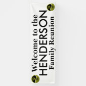 Welkomstteken voor gezinshereniging - spandoek (Verticaal)