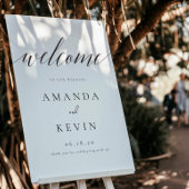 Welkomstteken voor vaste bruiloften poster