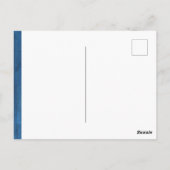 Welkomstwoord Briefkaart van de Aankondiging van d (Achterkant)