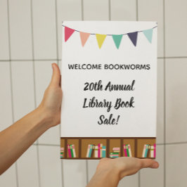 Welkomstwoord Poster voor Koekworm Party Fundraise