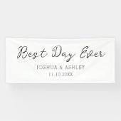 Welkomstwoord voor beste-dag-script voor weduwscha spandoek (Horizontaal)