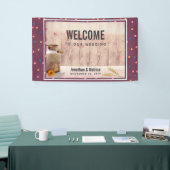 Welkomstwoord voor bijtende bijtende melk spandoek (Beurs)