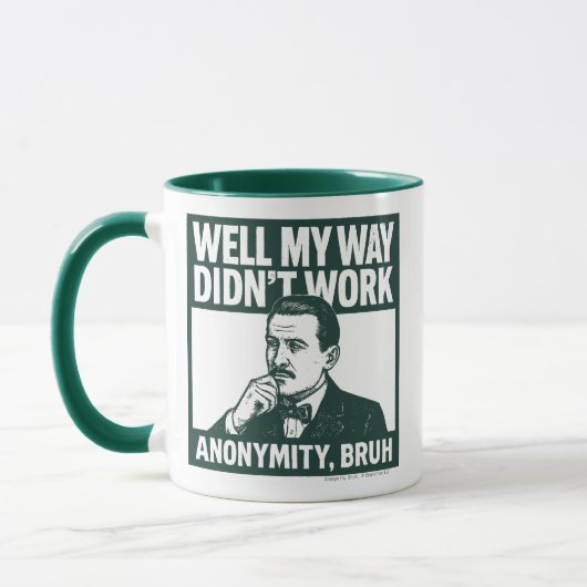 Well My Way Didn't Work - male - Mug (Gauche)