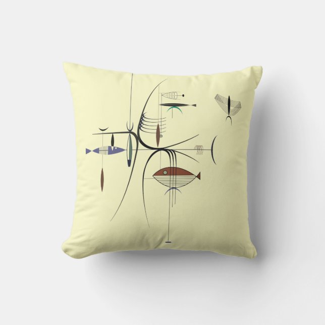 WELL VAN HET ZEE American MoJo Pillow Kussen (Voorkant)