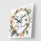 Well With My Soul  Vierkante Klok (Hoek)