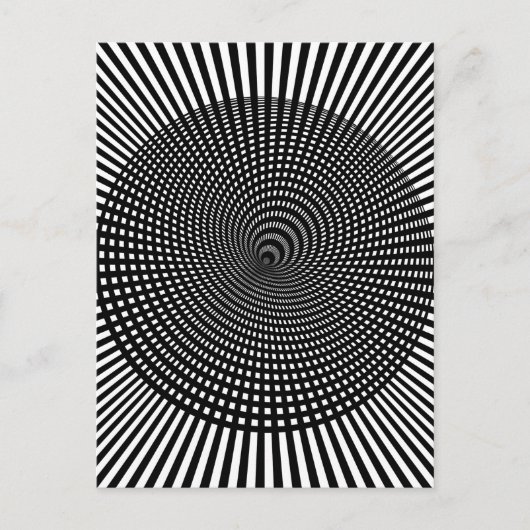 Wellcoda Visual Hallucinatie False Afbeelding Briefkaart (Voorkant)