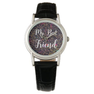 wellen Muster Horloge