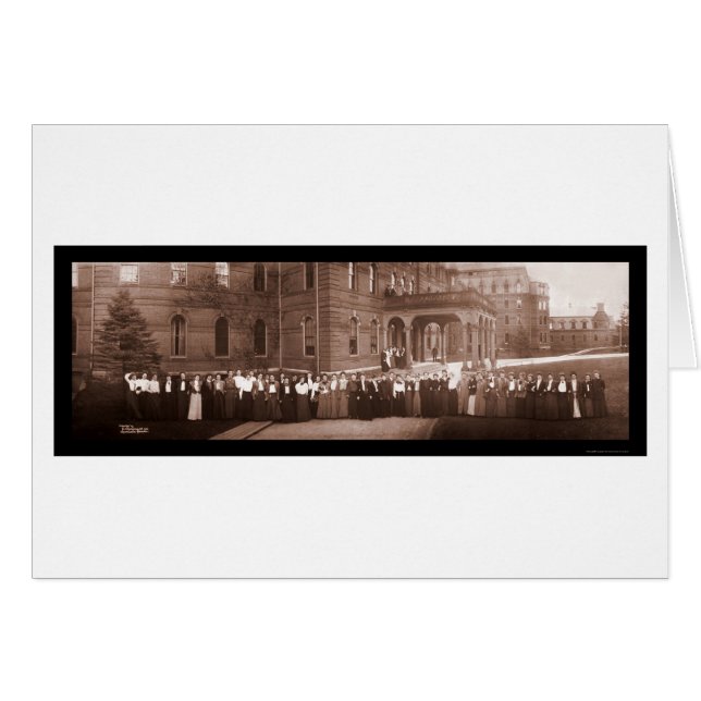 Wellesley College MA Photo 1903 (Devant horizontal)
