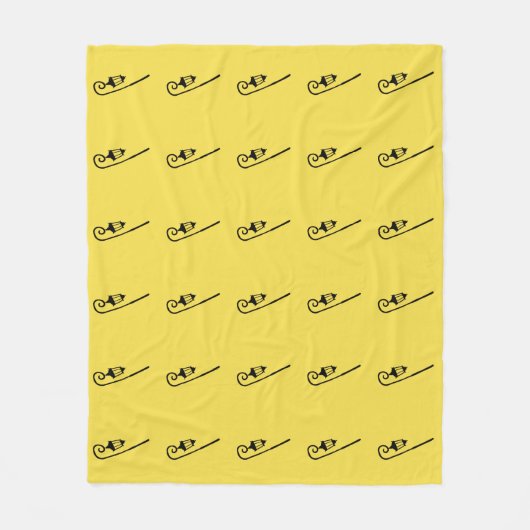Wellesley Lamp Post Fleece Blanket Medium Deken (Voorkant)