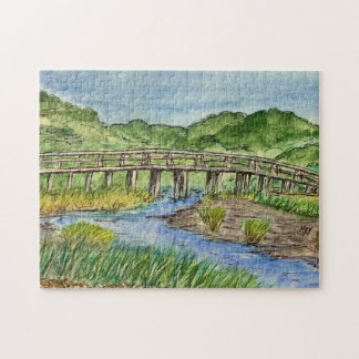 Wellfleet Marsh oom Tim's Bridge Legpuzzel