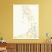 Wellfleet, Massachuset Canvas Afdruk (Insitu (Woonkamer))