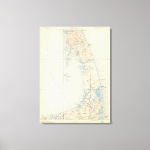 Wellfleet, Massachuset Canvas Afdruk