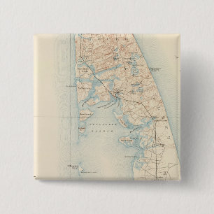 Wellfleet, Massachusetts Vierkante Button 5,1 Cm