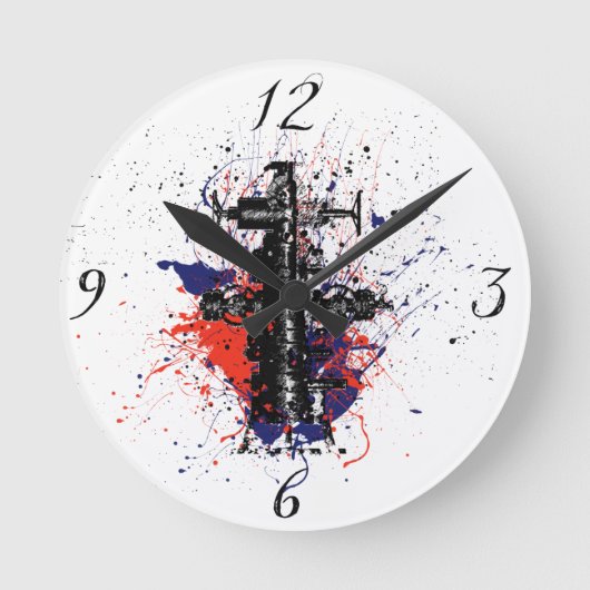 Wellhead Clock Ronde Klok (Voorkant)