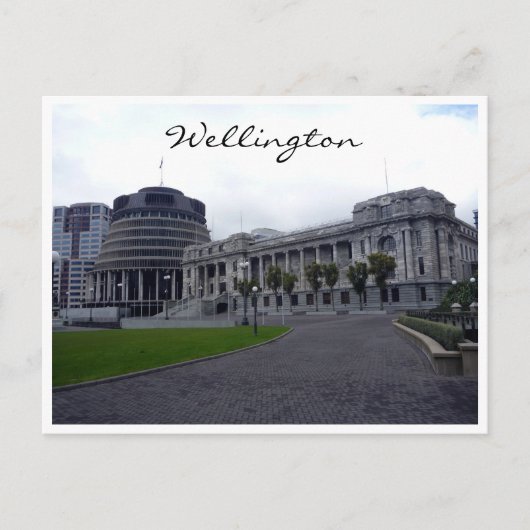 wellington bijenkorven parlement briefkaart (Voorkant)