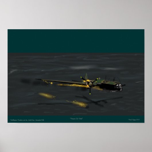 Wellington Bomber Poster (Voorkant)