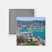 Wellington magnets néo-zélandais (Recto/Verso)