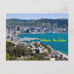 Wellington New Zealand Briefkaart