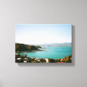 Wellington Nieuw-Zeeland Canvas Afdruk (Voorkant)