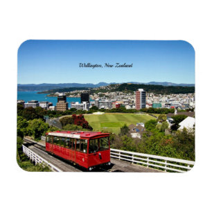 Wellington, schilderachtig Nieuw-Zeelandse foto Magneet