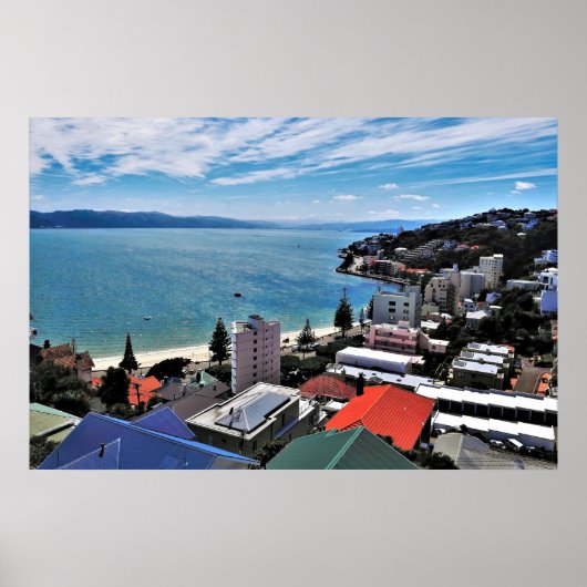 Wellington Waterfront Poster (Voorkant)