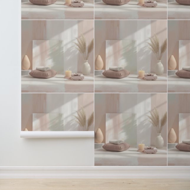 wellness-behang behang (Applicatie)