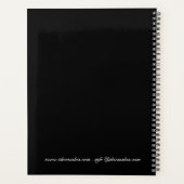 Wellness Massage Therapist Appointment Book Planner (Achterkant)