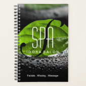 Wellness Massage Thérapiste Rendez-vous Livre Plan (Devant)