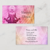 Wellness Meditation Visitekaartje (Voorkant / Achterkant)