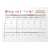 Wellness Tracker Notitieblok (Voorkant)