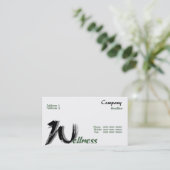 Wellness Visitekaartje (Staand voorkant)