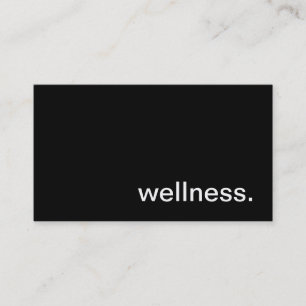 Wellness Visitekaartje