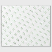 Wellness wensen cadeaupapier (Vlak)