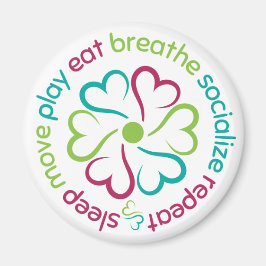 Wellness Wheel Magneet