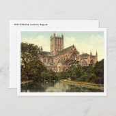 Wells Cathedral, Somerset, Engeland Briefkaart (Voorkant / Achterkant)